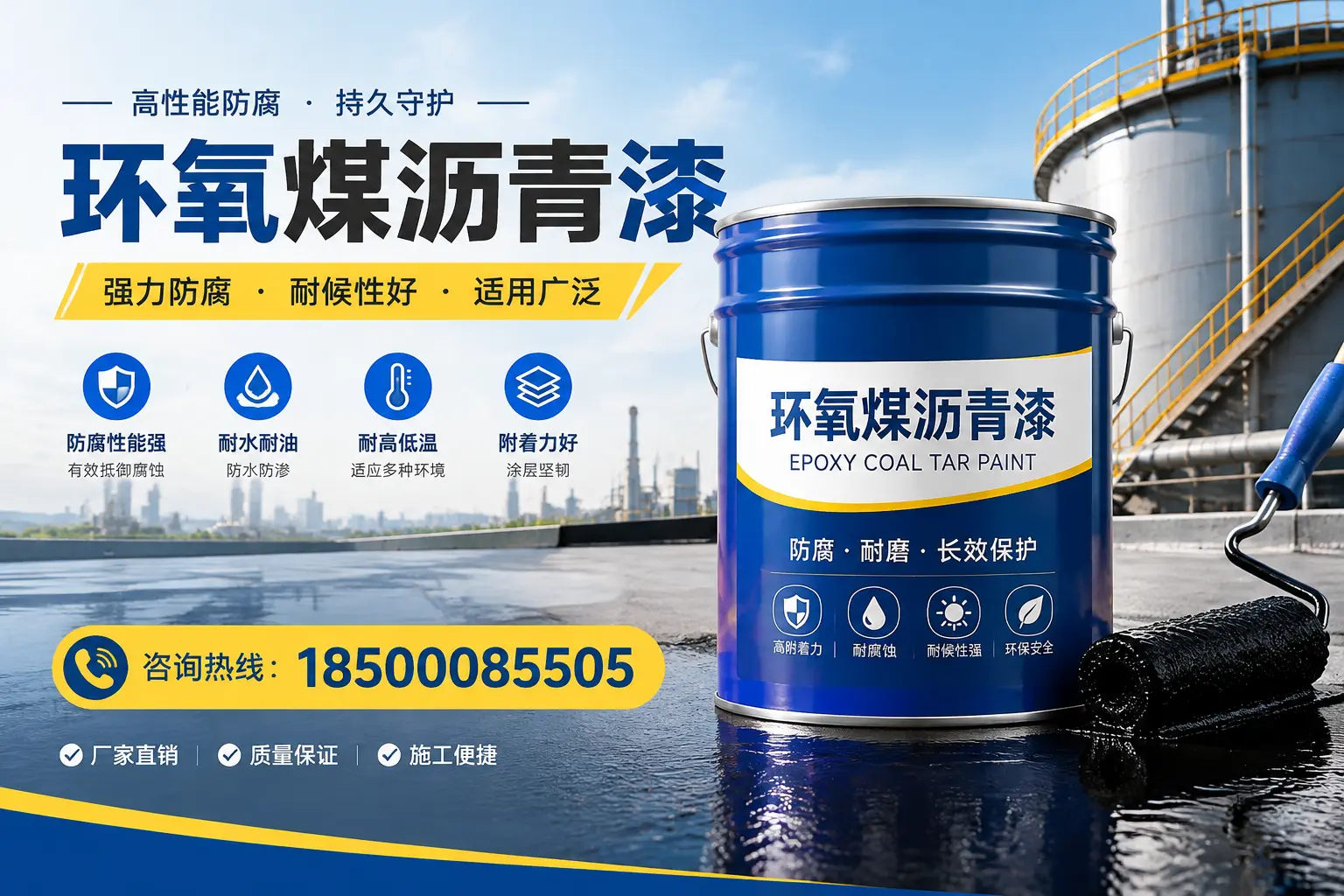 环氧煤沥青漆的储存与运输注意事项,葫芦岛企业须知